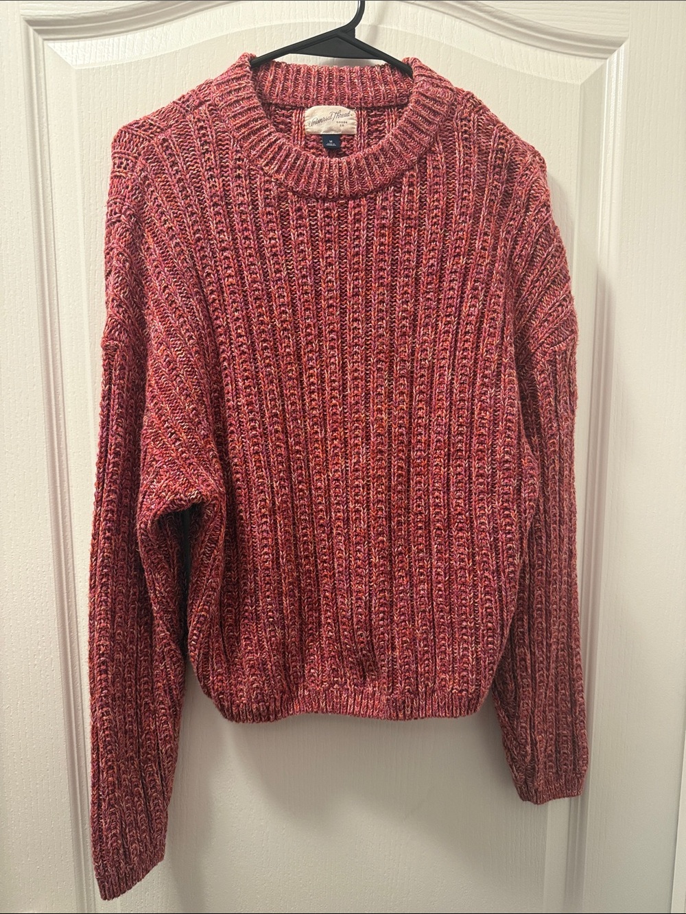 Universal Thread Marled Red Crewneck Sweater